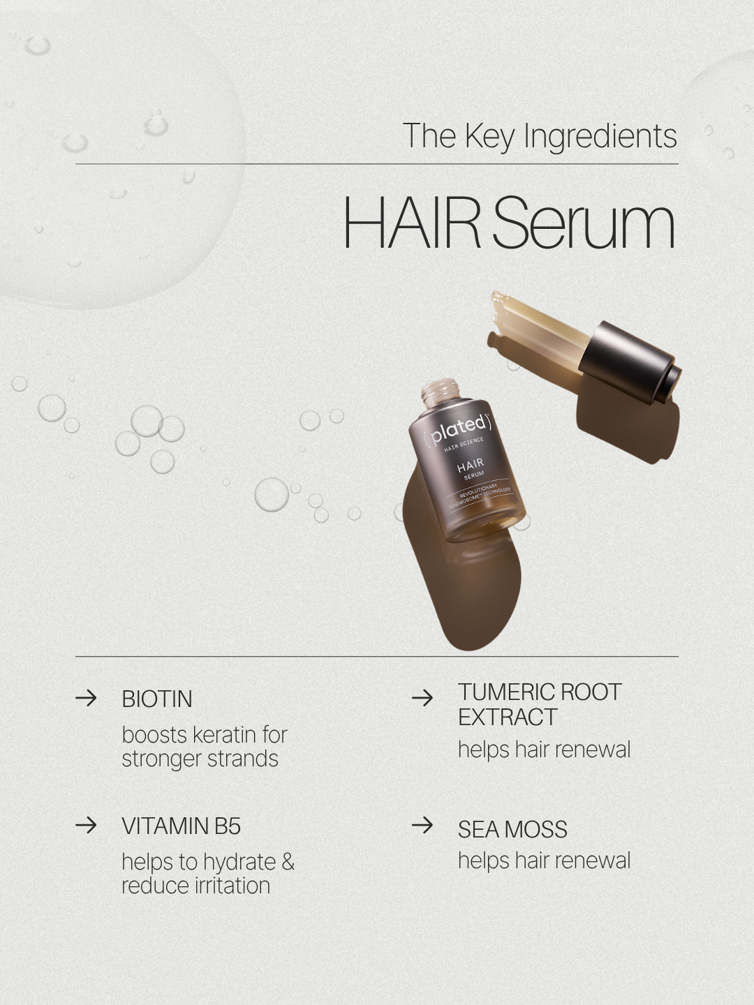 Plated Hair Serum