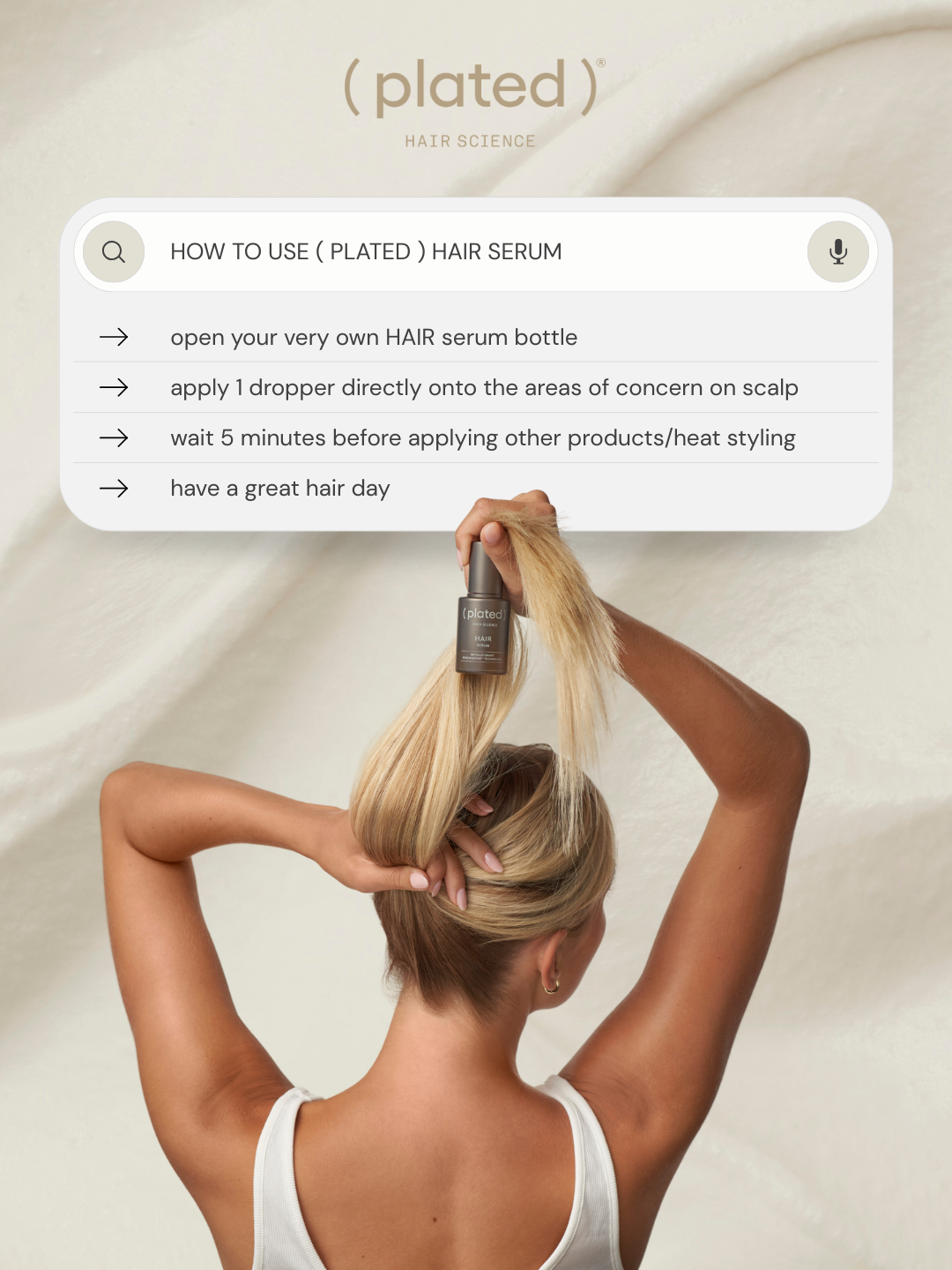 Plated Hair Serum